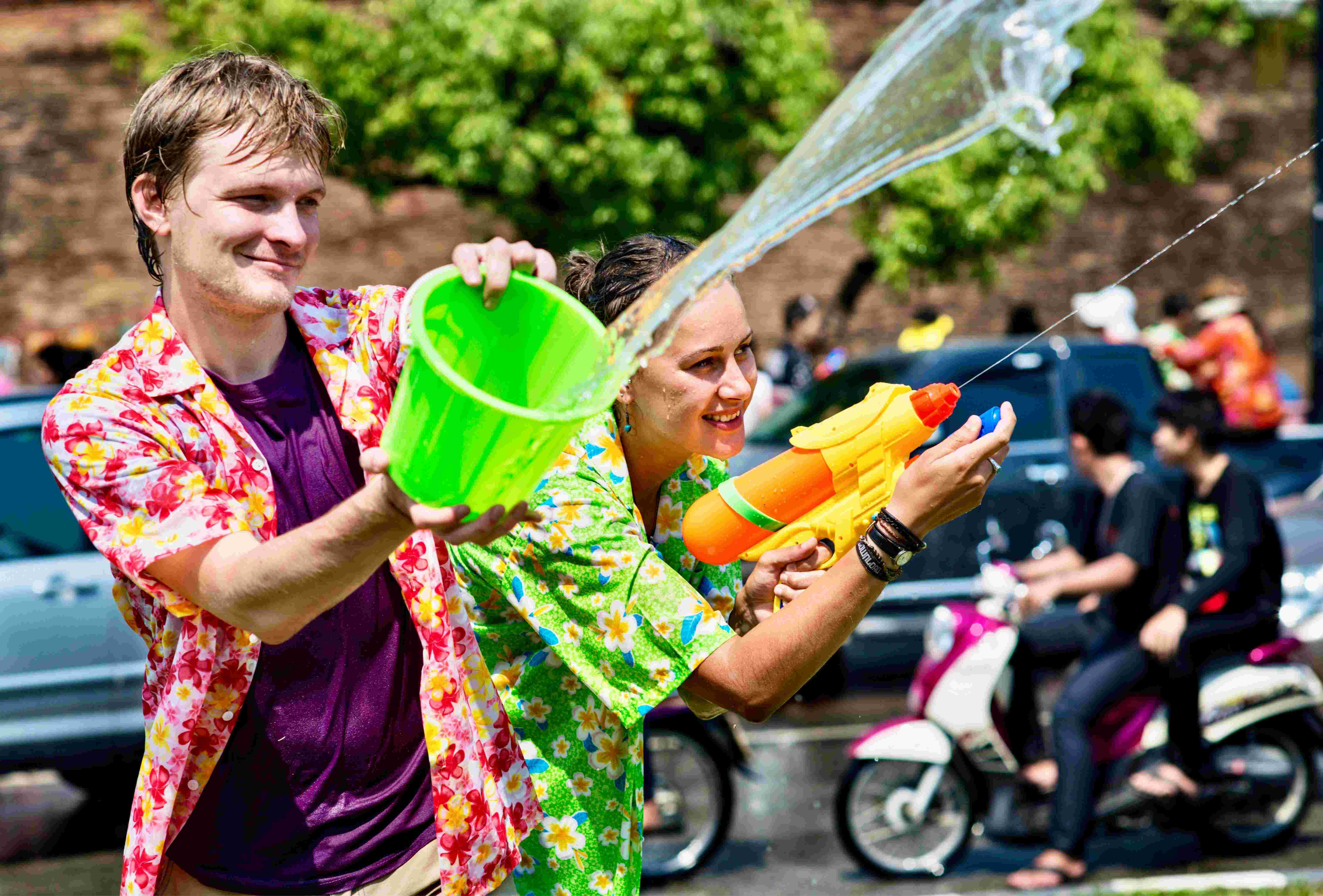 Celebrate Songkran With Tourists From Around The World